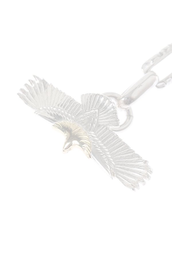 画像3:  {SOLD} Taro Washimi タロウ ワシミ 鷲見太郎 eagle eg-04 /K18・925 SV bracelet {1E4B-YGSV-BJS}  :WT-BRACELET-69-F  (3)