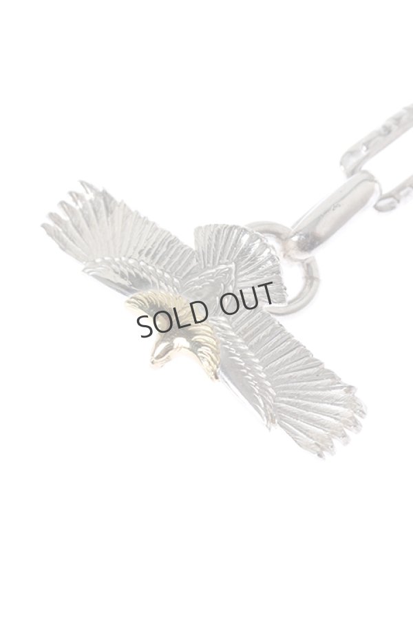 画像3: {SOLD}Taro Washimi タロウ ワシミ 鷲見太郎 eagle eg-04 /K18・925 SV bracelet{1E4B-YGSV-BJS} (3)