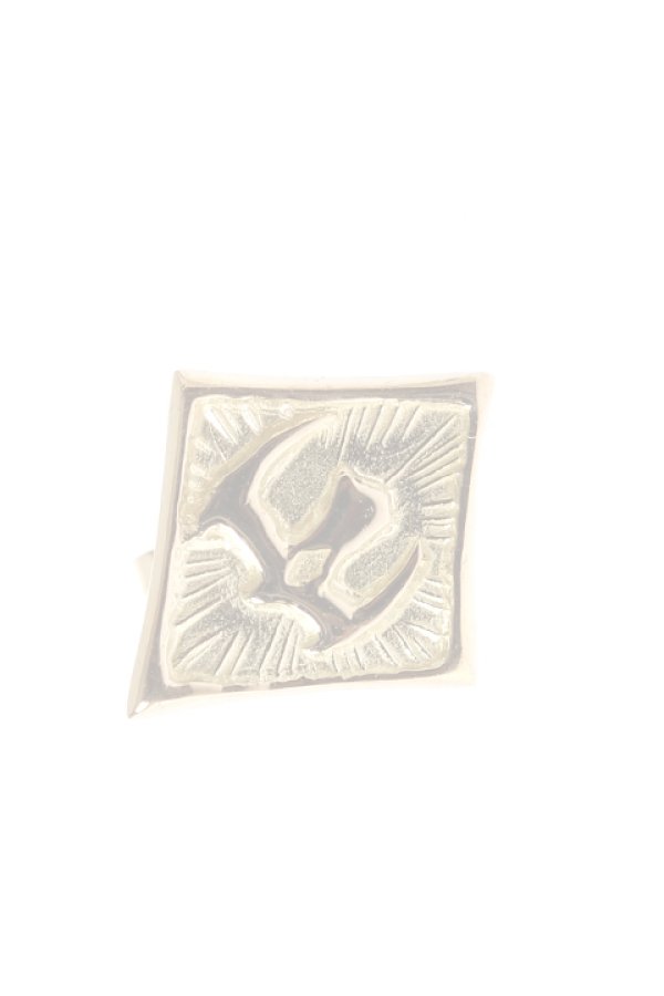 画像1:  {SOLD} Taro Washimi タロウ ワシミ 鷲見太郎 M K18 eagle metal pierce  {-AIA}  :WT-EARRING-58-F  (1)