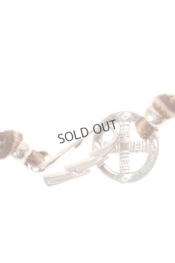 画像2: {SOLD}Taro Washimi タロウ ワシミ 鷲見太郎 thunder hook medicine wheel deer code brown{-AIA} (2)