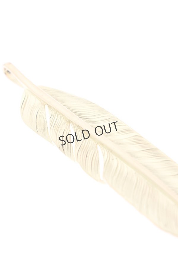 画像4: {SOLD}Taro Washimi タロウ ワシミ 鷲見太郎 L K18 flight feather 01{1FFL01-YG-BJS} (4)