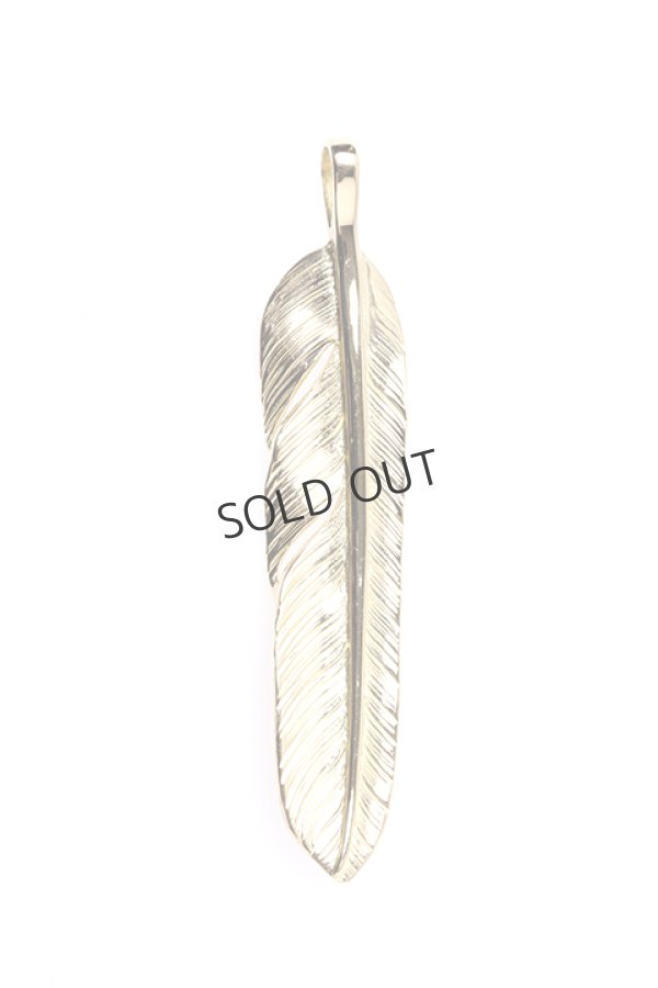 画像2: {SOLD}Taro Washimi タロウ ワシミ 鷲見太郎 M K18 flight feather 01{-BJS} (2)