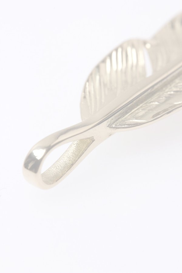 画像5:  {SOLD} Taro Washimi タロウ ワシミ 鷲見太郎 S K18 flight feather 01 {1FFS01-YG-BJS}  :WT-PENDANT-108-F  (5)