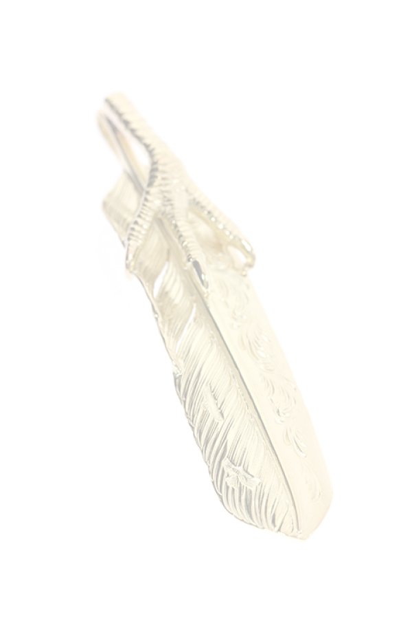 画像4:  {SOLD} Taro Washimi タロウ ワシミ 鷲見太郎 K18 eagle claw pendant 01 × L K18 arabesque flight feather 01 {-BJS}  :WT-PENDANT-109-F  (4)