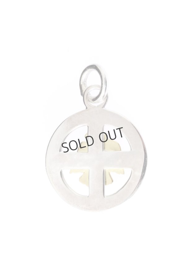 画像2: {SOLD}Taro Washimi タロウ ワシミ 鷲見太郎 medicine wheel × K18 thunderbird × Custom Opal{-BJS} (2)