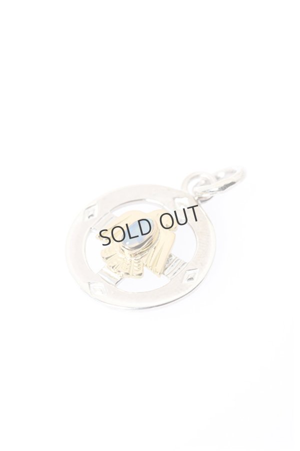 画像3: {SOLD}Taro Washimi タロウ ワシミ 鷲見太郎 medicine wheel × K18 thunderbird × Custom Opal{-BJS} (3)