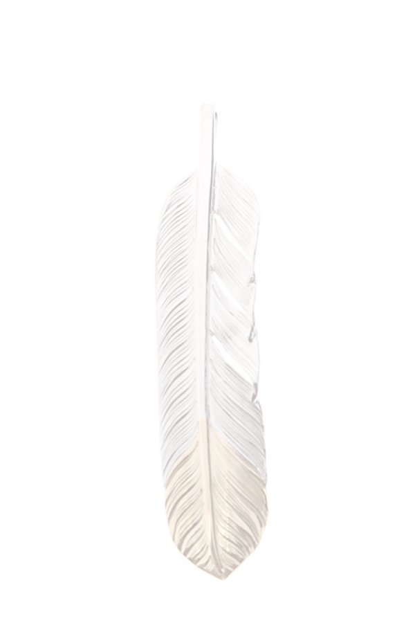 画像1:  {SOLD} Taro Washimi タロウ ワシミ 鷲見太郎 L flight feather K18 top 01 {1FFL01-TYG-BJS}  :WT-PENDANT-117-F  (1)