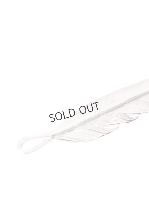 画像5: {SOLD}Taro Washimi タロウ ワシミ 鷲見太郎 L flight feather K18 top 01{1FFL01-TYG-BJS} (5)