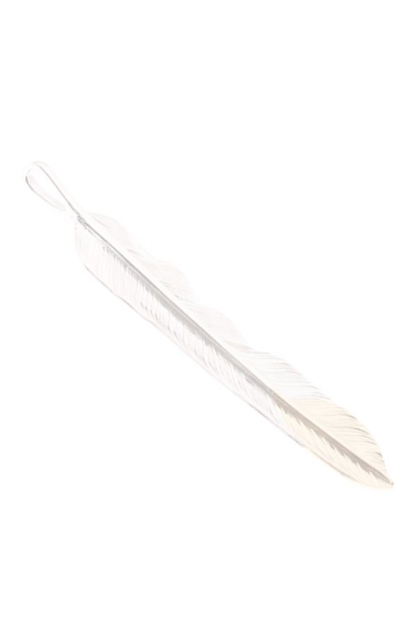 画像3:  {SOLD} Taro Washimi タロウ ワシミ 鷲見太郎 L flight feather K18 top 02 {1FFL02-TYG-BJS}  :WT-PENDANT-118-F  (3)
