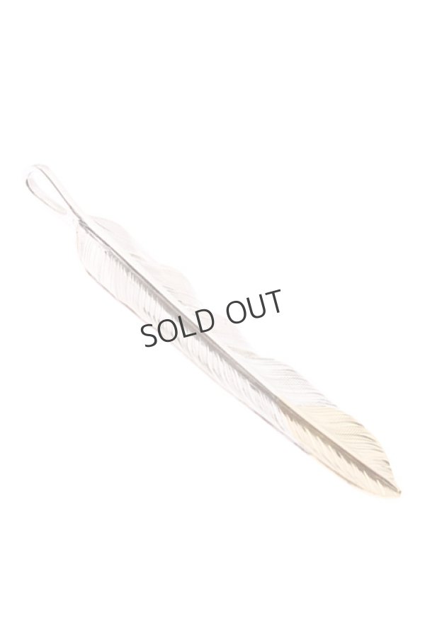 画像3: {SOLD}Taro Washimi タロウ ワシミ 鷲見太郎 L flight feather K18 top 02{1FFL02-TYG-BJS} (3)