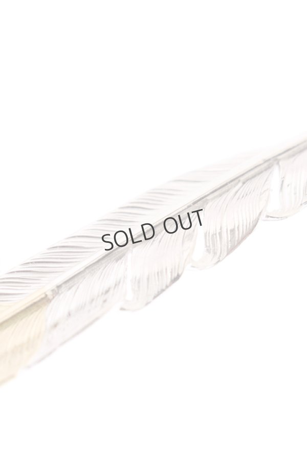 画像4: {SOLD}Taro Washimi タロウ ワシミ 鷲見太郎 L flight feather K18 top 02{1FFL02-TYG-BJS} (4)