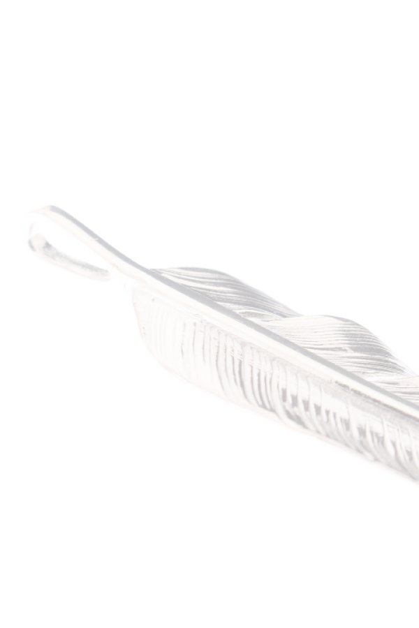 画像5:  {SOLD} Taro Washimi タロウ ワシミ 鷲見太郎 L flight feather K18 top 02 {1FFL02-TYG-BJS}  :WT-PENDANT-118-F  (5)
