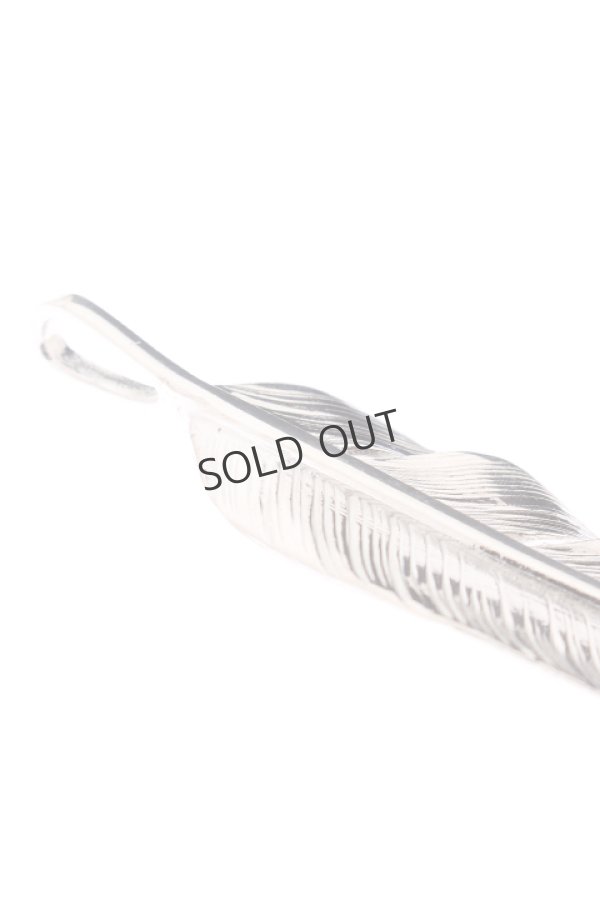 画像5: {SOLD}Taro Washimi タロウ ワシミ 鷲見太郎 L flight feather K18 top 02{1FFL02-TYG-BJS} (5)