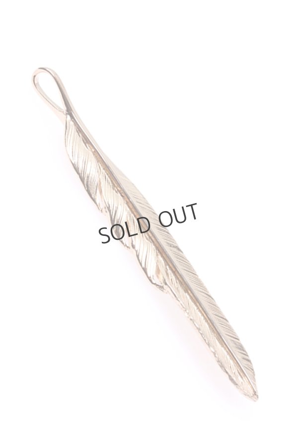 画像3: {SOLD}Taro Washimi タロウ ワシミ 鷲見太郎 L K18PG flight feather 01{1FFL01-PG-BJS} (3)