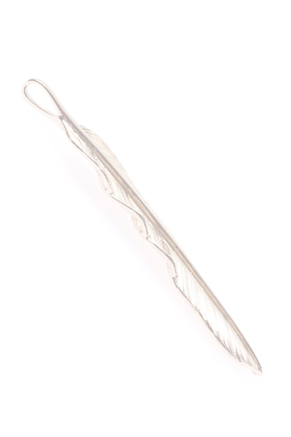 画像3:  {SOLD} Taro Washimi タロウ ワシミ 鷲見太郎 L K18PG flight feather 02 {1FFL02-PG-BJS}  :WT-PENDANT-122-F  (3)