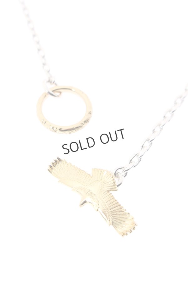 画像2: {SOLD}Taro Washimi タロウ ワシミ 鷲見太郎 eagle eg-04 /K18 chain K 50cm{1E4C-YG-K-50-BJS} (2)