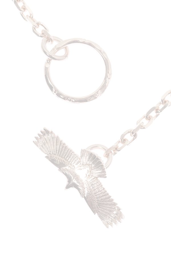 画像2:  {SOLD} Taro Washimi タロウ ワシミ 鷲見太郎 eagle eg-04 /K18 PG chain K 50cm {-BJS}  :WT-PENDANT-127-F  (2)