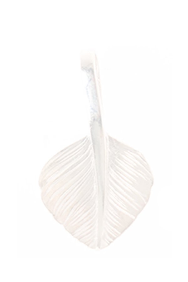 画像2:  {SOLD} Taro Washimi タロウ ワシミ 鷲見太郎 M heart feather 01 {1HFM01-AIA}  :WT-PENDANT-19-F  (2)