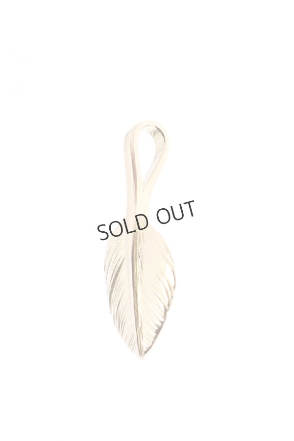 画像3: {SOLD}Taro Washimi タロウ ワシミ 鷲見太郎 M K18 heart feather 01{1HFM01-YG-BJS} (3)