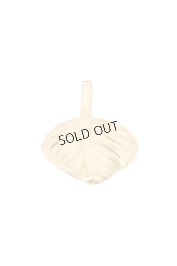 画像5: {SOLD}Taro Washimi タロウ ワシミ 鷲見太郎 M K18 heart feather 02{1HFM02-YG-BJS} (5)