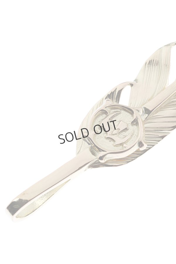 画像5: {SOLD}Taro Washimi タロウ ワシミ 鷲見太郎 arabesque K18 eagle metal × S K18 feather 01{-BJS} (5)