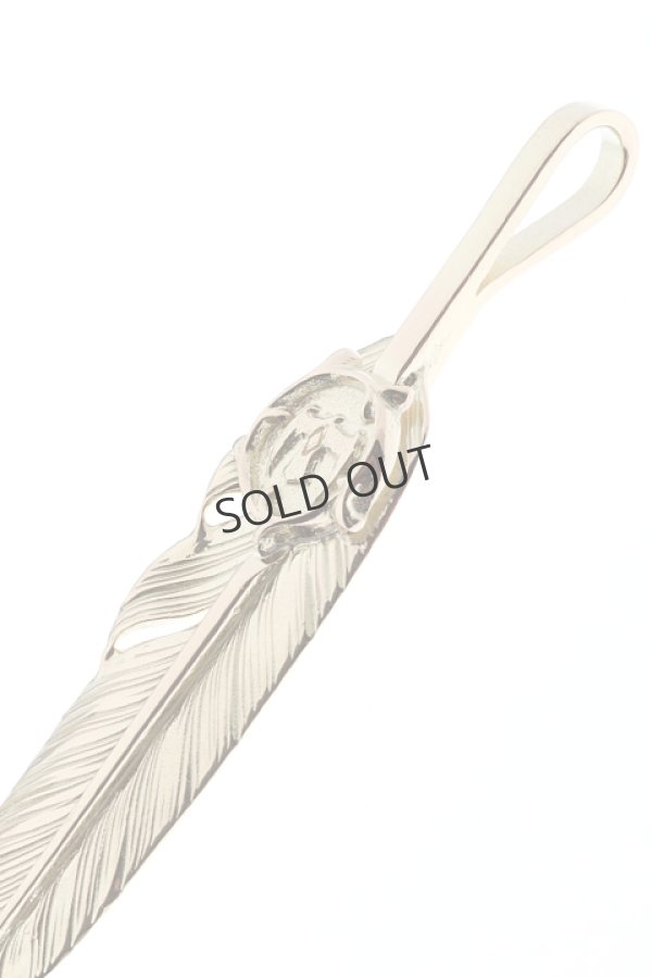 画像5: {SOLD}Taro Washimi タロウ ワシミ 鷲見太郎 arabesque K18 eagle metal × S K18 feather 02{-BJS} (5)