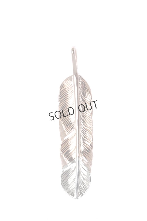 画像2: {SOLD}Taro Washimi タロウ ワシミ 鷲見太郎 M K18PG feather 925 top 01{-BJS} (2)