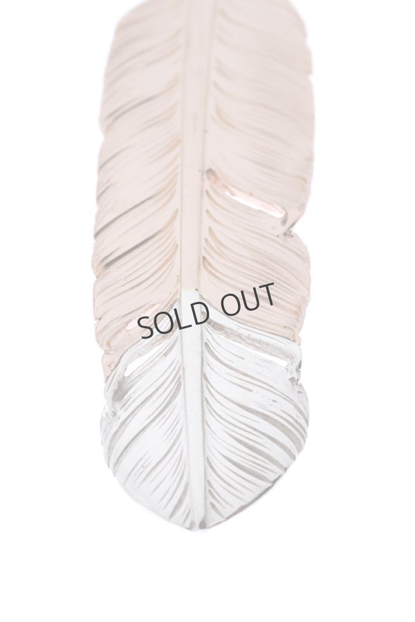 画像3: {SOLD}Taro Washimi タロウ ワシミ 鷲見太郎 M K18PG feather 925 top 01{-BJS} (3)