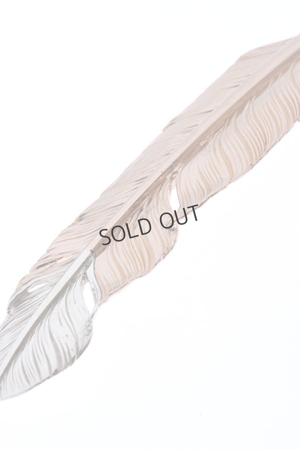 画像4: {SOLD}Taro Washimi タロウ ワシミ 鷲見太郎 M K18PG feather 925 top 01{-BJS} (4)