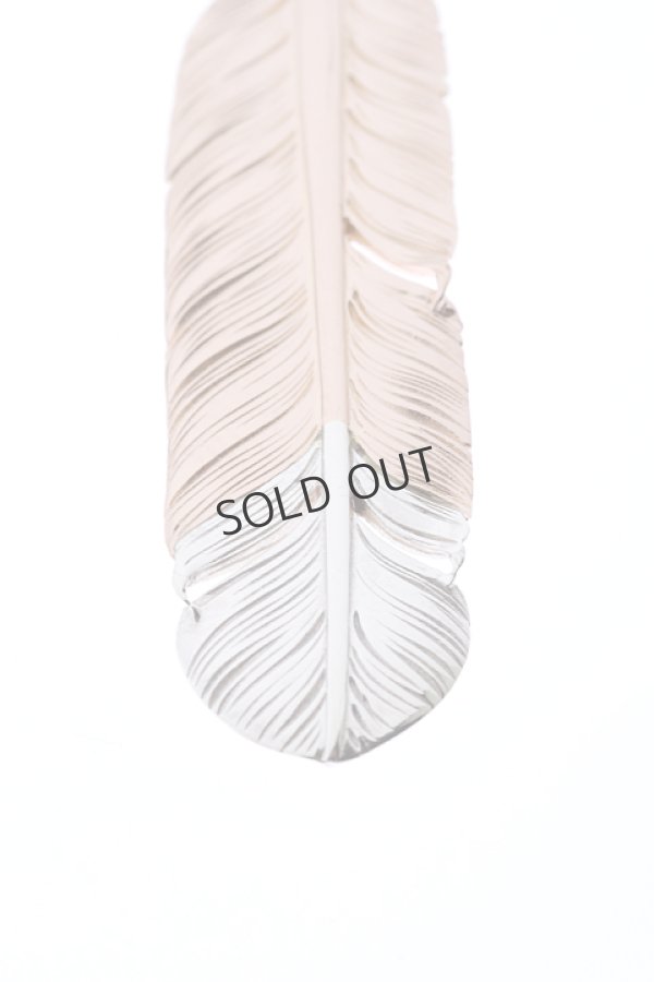 画像3: {SOLD}Taro Washimi タロウ ワシミ 鷲見太郎 M K18PG feather 925 top 02{-BJS} (3)