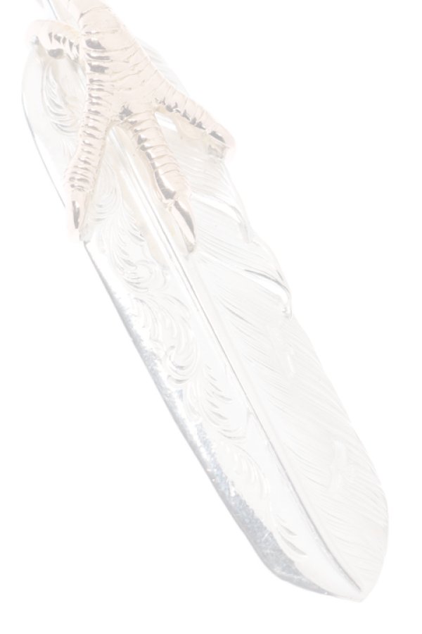 画像5:  {SOLD} Taro Washimi タロウ ワシミ 鷲見太郎 K18PG eagle claw pendant 01 × L arabesque flight feather 01 {-BJS}  :WT-PENDANT-50-F  (5)