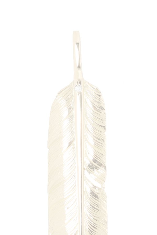 画像2:  {SOLD} Taro Washimi タロウ ワシミ 鷲見太郎 M K18 feather 02/diamond {-BJA}  :WT20201209-06-F  (2)