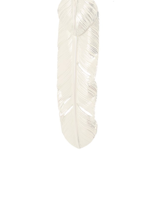 画像3:  {SOLD} Taro Washimi タロウ ワシミ 鷲見太郎 M K18 feather 01/diamond/heart feather {-BJA}  :WT20201209-09-F  (3)
