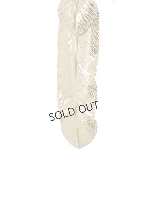 画像3: {SOLD}Taro Washimi タロウ ワシミ 鷲見太郎 M K18 feather 01/diamond/heart feather{-BJA} (3)