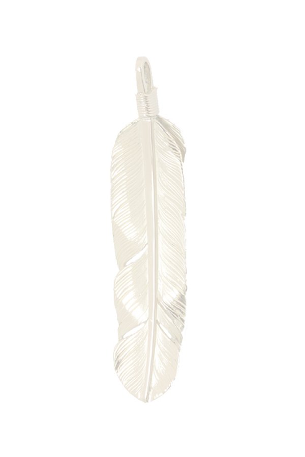 画像4:  {SOLD} Taro Washimi タロウ ワシミ 鷲見太郎 M K18 feather 01/diamond/heart feather {-BJA}  :WT20201209-09-F  (4)
