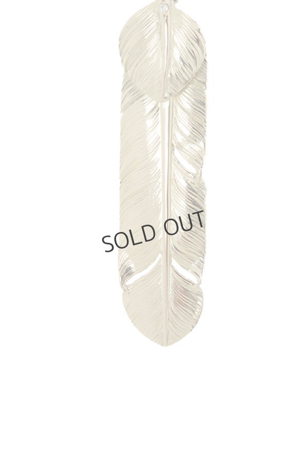 画像3: {SOLD}Taro Washimi タロウ ワシミ 鷲見太郎 M K18 feather 02/diamond/heart feather{-BJA} (3)