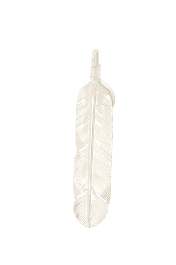 画像4:  {SOLD} Taro Washimi タロウ ワシミ 鷲見太郎 M K18 feather 02/diamond/heart feather {-BJA}  :WT20201209-10-F  (4)
