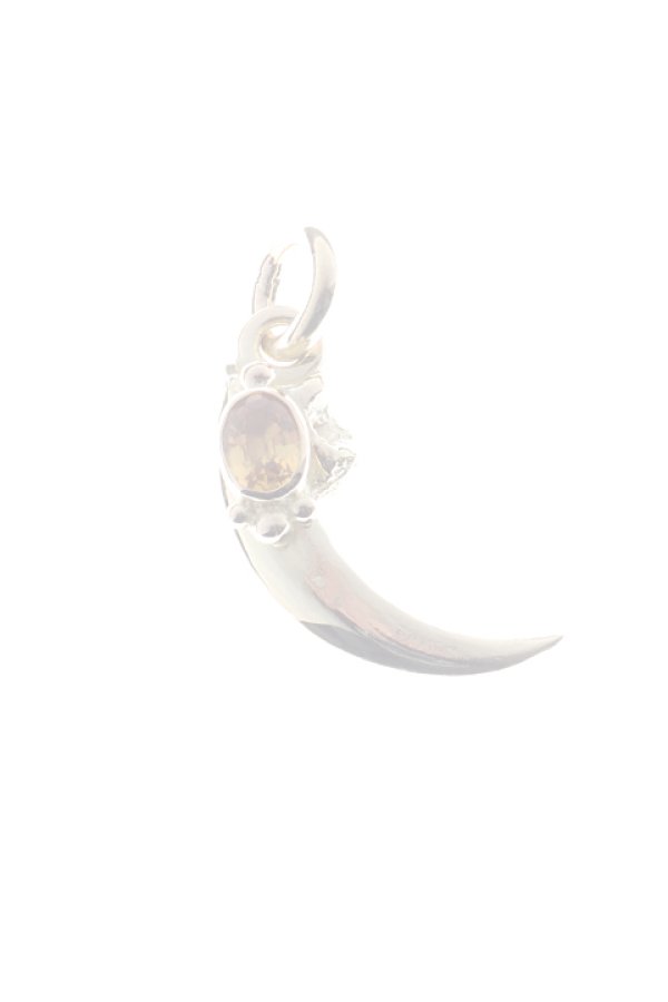 画像1:  {SOLD} Taro Washimi タロウ ワシミ 鷲見太郎 S K18 eagle claw single pendant 01/SAPPHIRE {-BJA}  :WT20201209-11-F  (1)