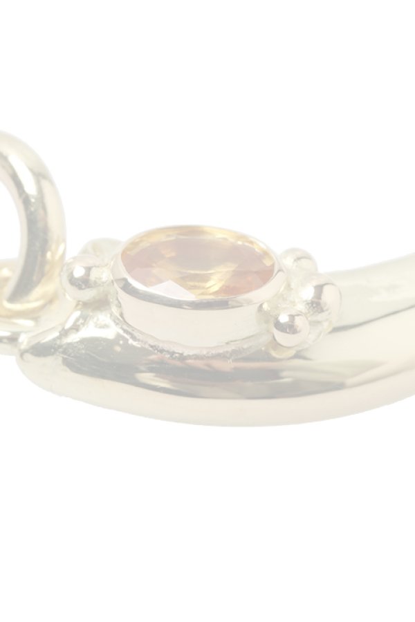 画像5:  {SOLD} Taro Washimi タロウ ワシミ 鷲見太郎 S K18 eagle claw single pendant 01/SAPPHIRE {-BJA}  :WT20201209-11-F  (5)