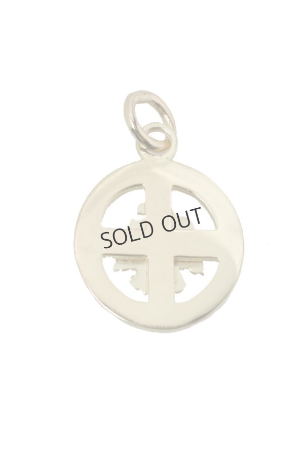 画像3: {SOLD}Taro Washimi タロウ ワシミ 鷲見太郎 K18 medicine wheel pendant/thunderbird/opal{-BJA} (3)