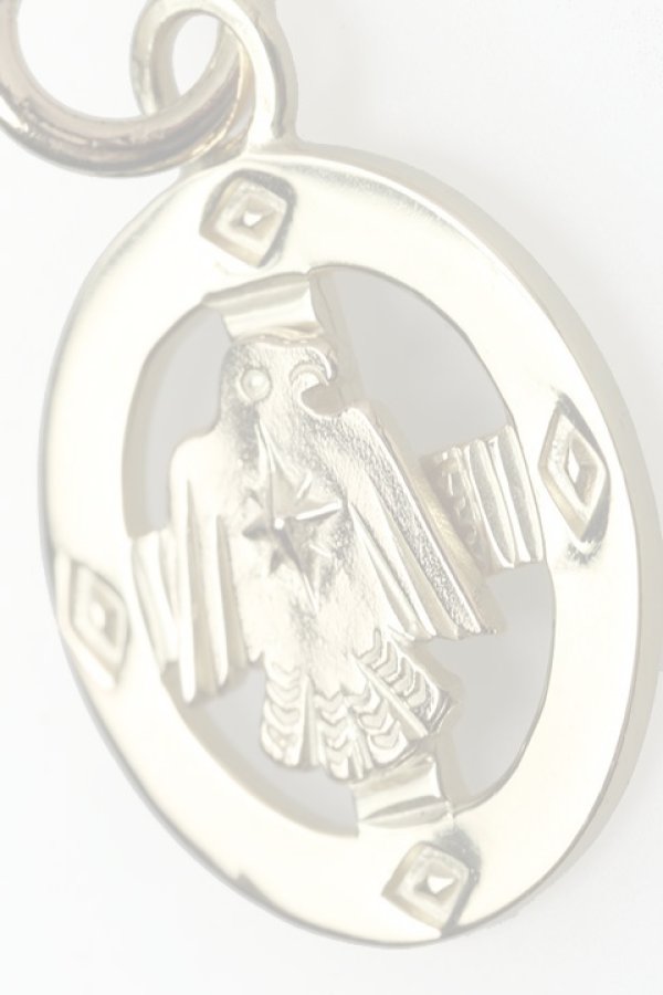 画像3:  {SOLD} Taro Washimi タロウ ワシミ 鷲見太郎 K18 medicine wheel pendant/thunderbird {-BJA}  :WT20201209-13-F  (3)