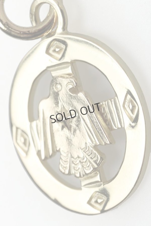 画像3: {SOLD}Taro Washimi タロウ ワシミ 鷲見太郎 K18 medicine wheel pendant/thunderbird{-BJA} (3)