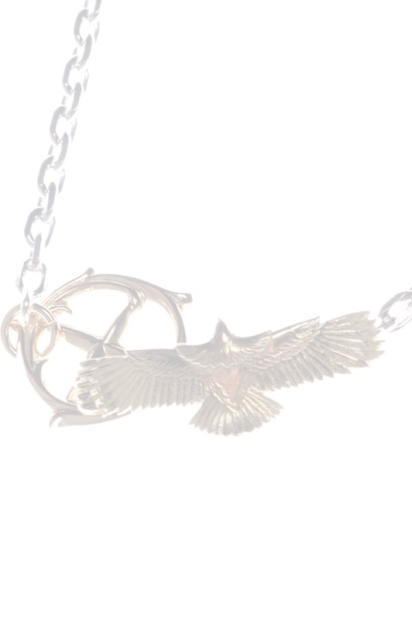 画像4:  {SOLD} Taro Washimi タロウ ワシミ 鷲見太郎 S K18 flower metal pendant / slv chain 50cm {-BCS}  :WT2023-12-CUS  (4)