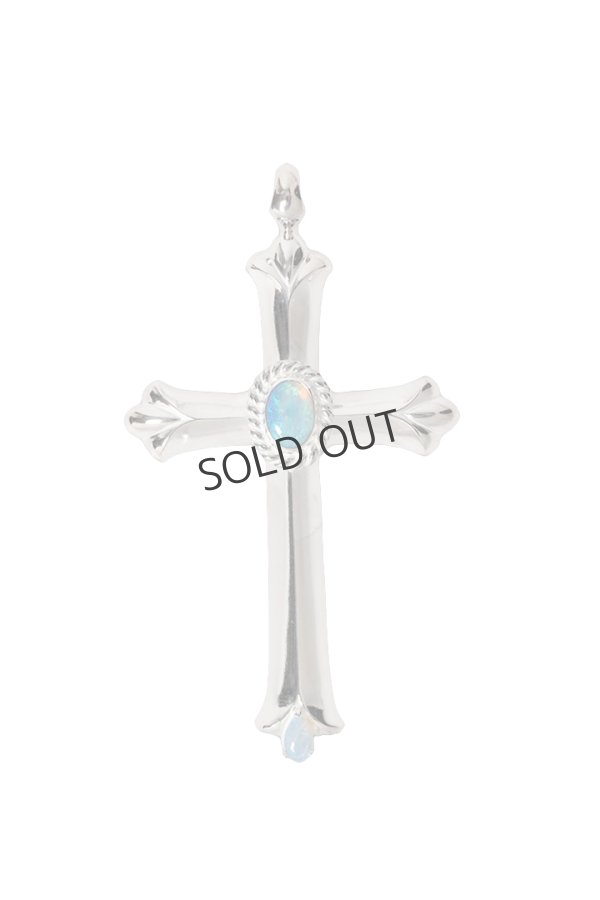 画像1: Taro Washimi タロウ ワシミ 鷲見太郎 Medium cross pendant{-BFS} (1)