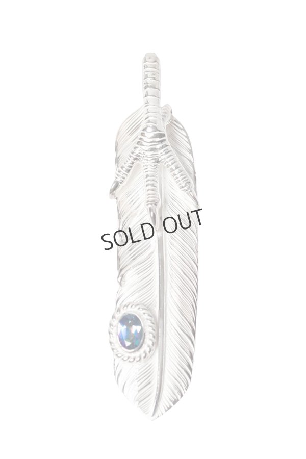 画像1: {SOLD}Taro Washimi タロウ ワシミ 鷲見太郎 L flight feather 02{-BFS} (1)