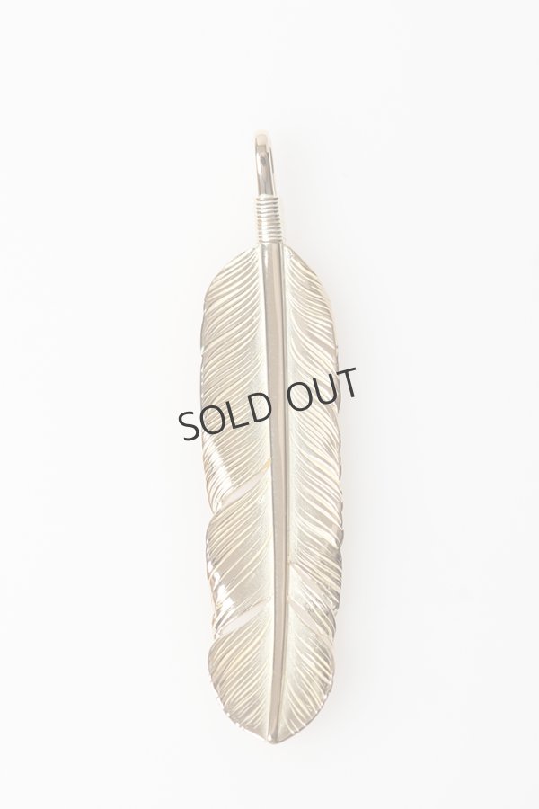 画像2: Taro Washimi タロウ ワシミ 鷲見太郎 M K18 feather 01{-BFS} (2)