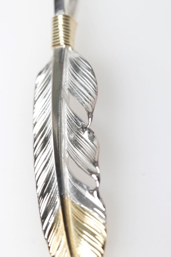 画像4: Taro Washimi タロウ ワシミ 鷲見太郎 S feather K18 top 01{-BFS} (4)