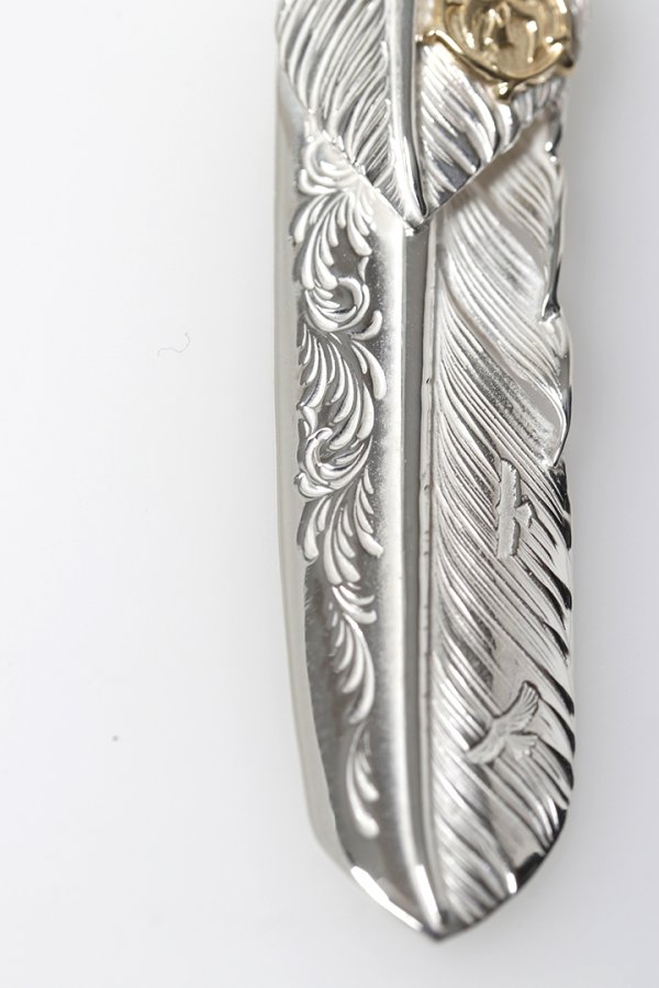 画像5: Taro Washimi タロウ ワシミ 鷲見太郎 L arabesque flight feather 01{-BFS} (5)