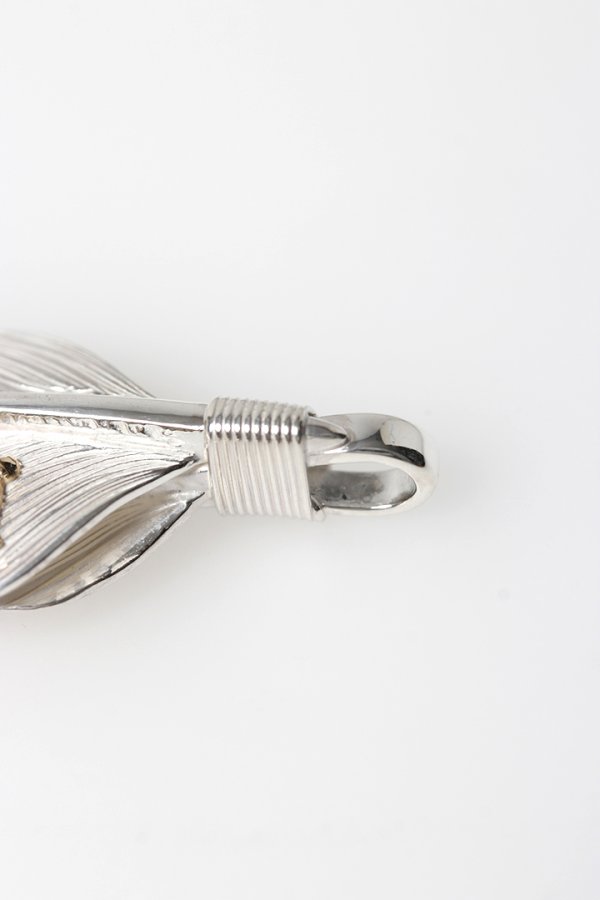 画像6: Taro Washimi タロウ ワシミ 鷲見太郎 L arabesque flight feather 01{-BFS} (6)