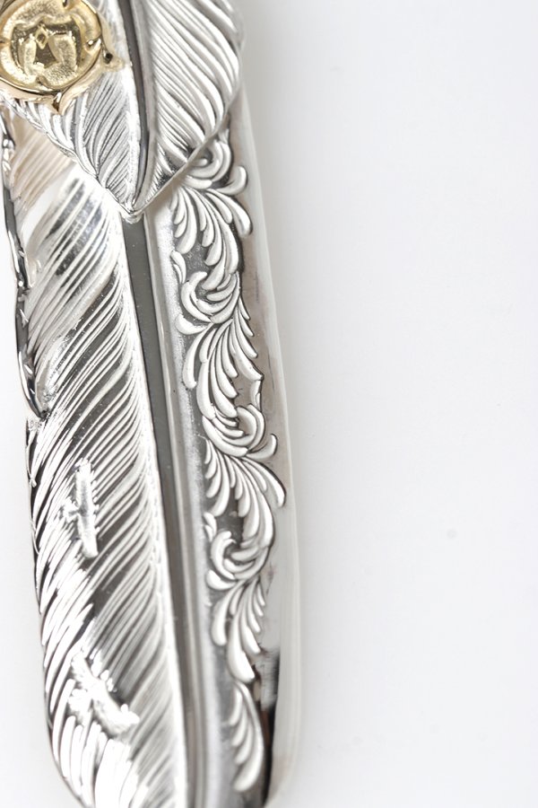 画像4: Taro Washimi タロウ ワシミ 鷲見太郎 L arabesque flight feather 02{-BFS} (4)